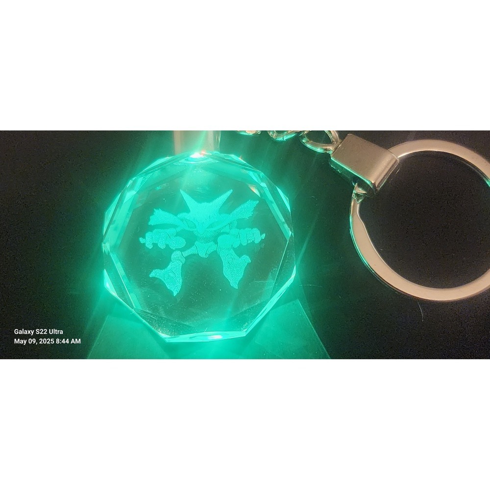 Crystal Pokemon‎ Alakazam Keychain LED Light Up Keyring Anime Charm - Picture 6 of 6
